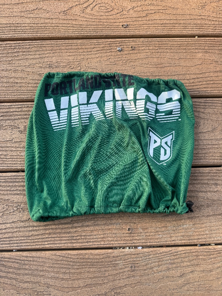 Portland State Green Vintage Reworked Tube Top One Size